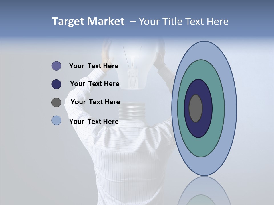 Power Illumination Model PowerPoint Template