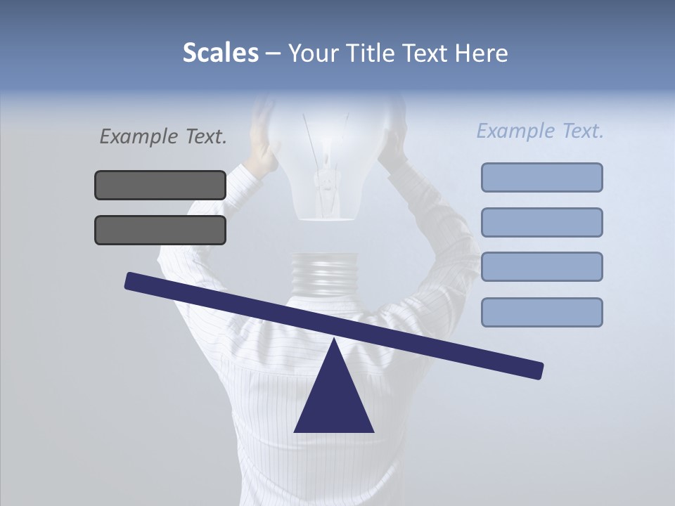 Power Illumination Model PowerPoint Template