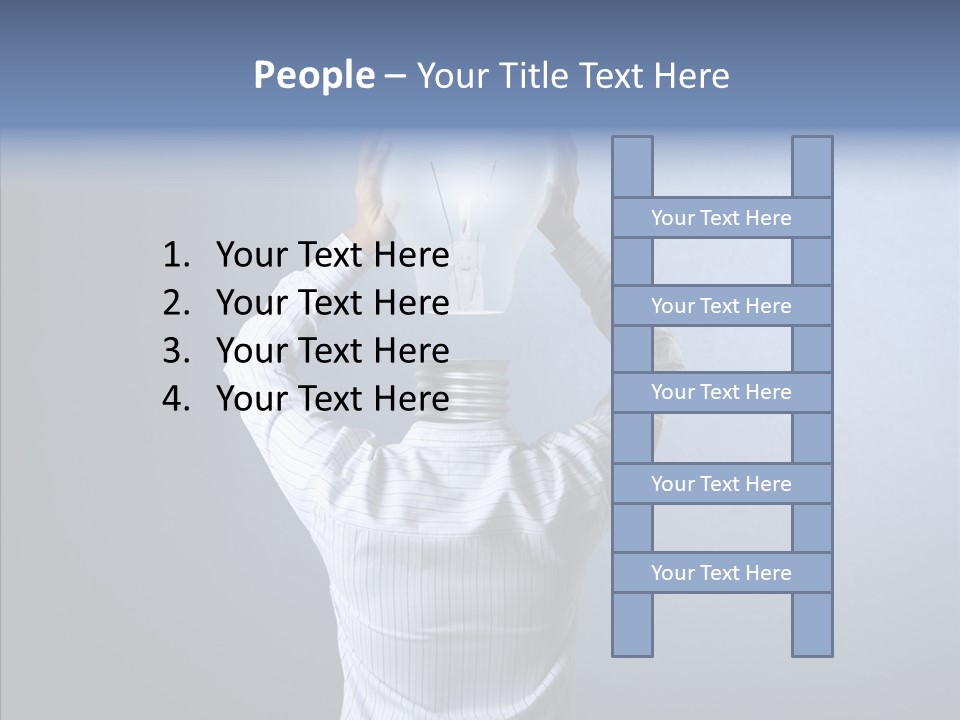 Power Illumination Model PowerPoint Template