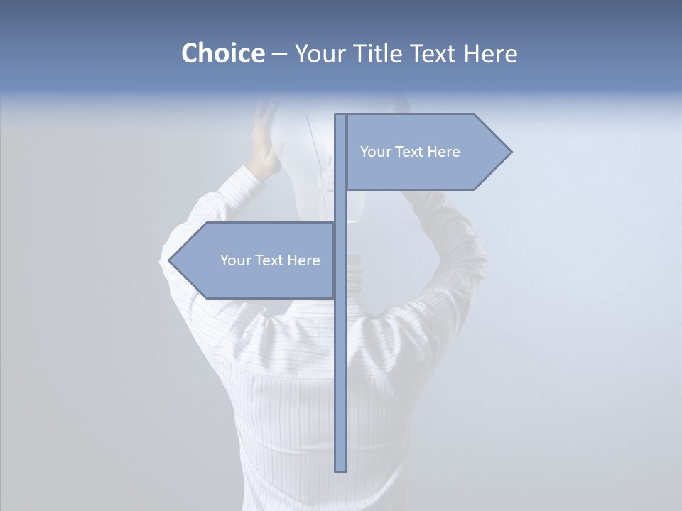 Power Illumination Model PowerPoint Template