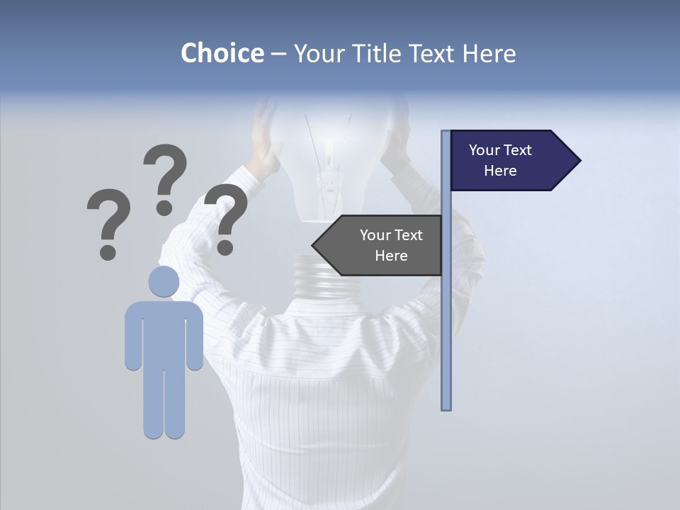 Power Illumination Model PowerPoint Template