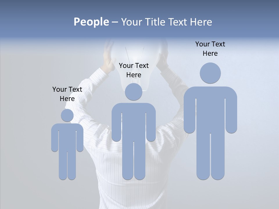 Power Illumination Model PowerPoint Template