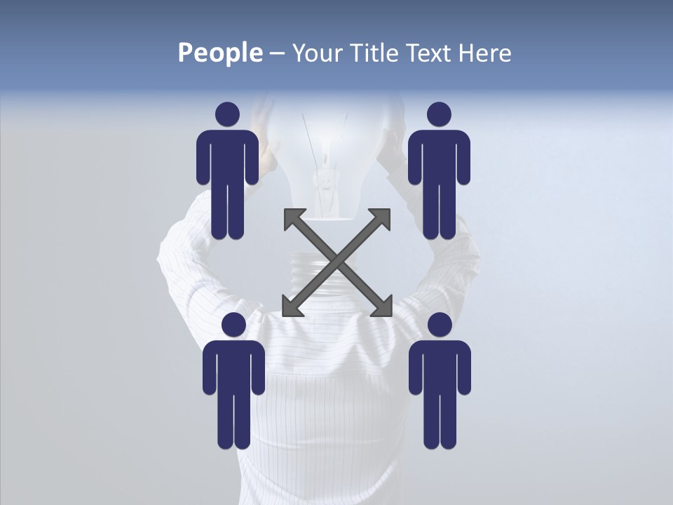 Power Illumination Model PowerPoint Template