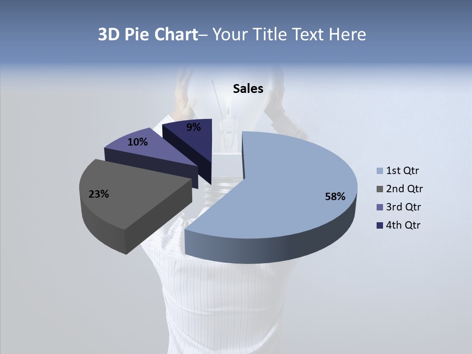 Power Illumination Model PowerPoint Template