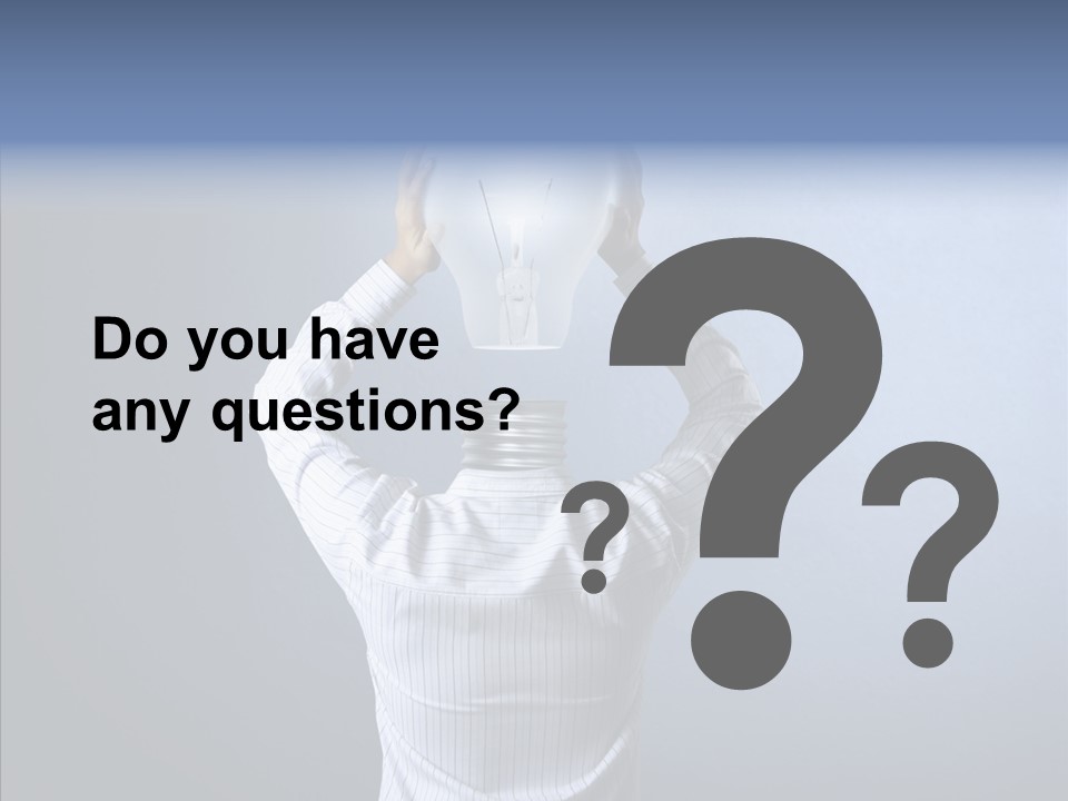 Power Illumination Model PowerPoint Template