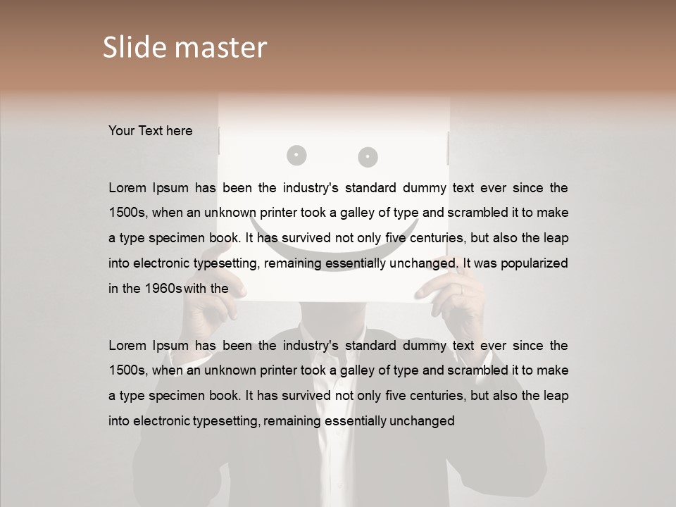 Successful Boss Success PowerPoint Template