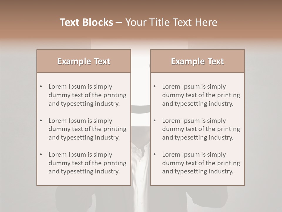 Successful Boss Success PowerPoint Template