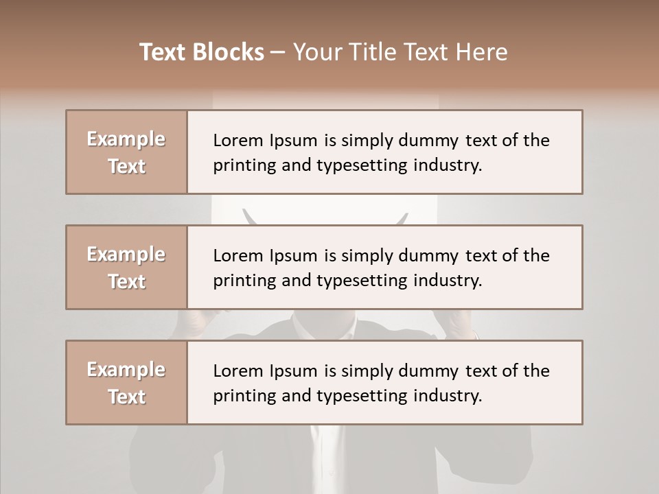 Successful Boss Success PowerPoint Template