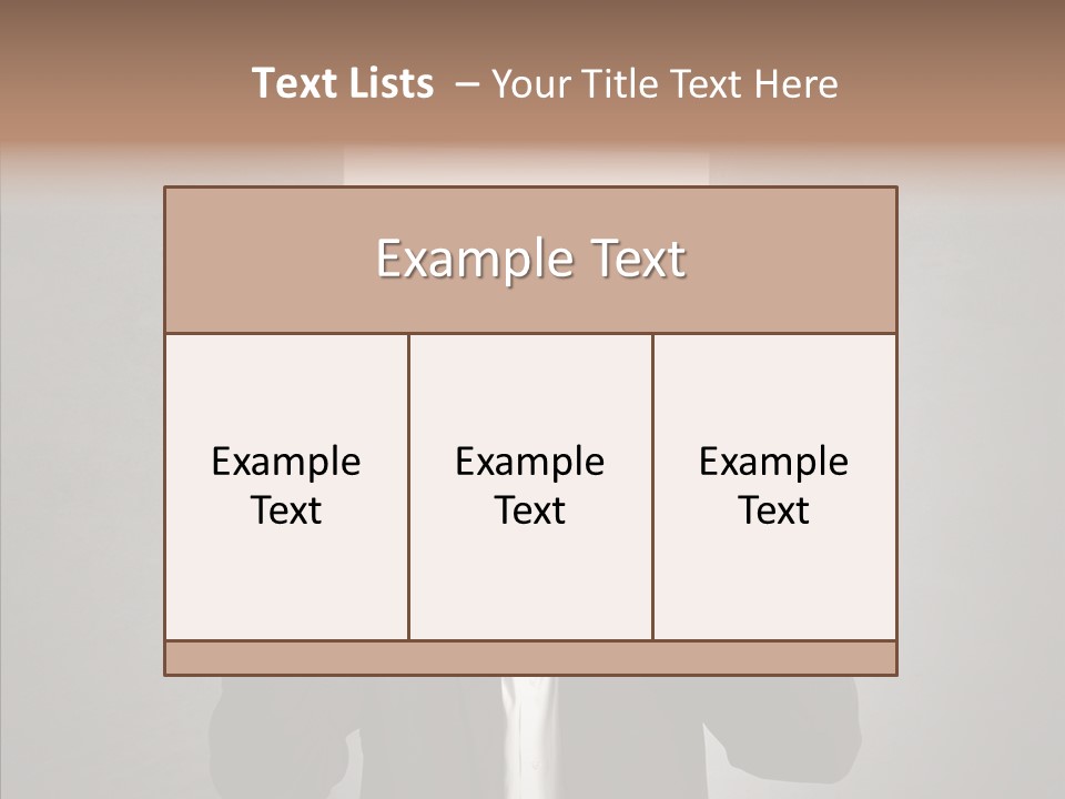 Successful Boss Success PowerPoint Template