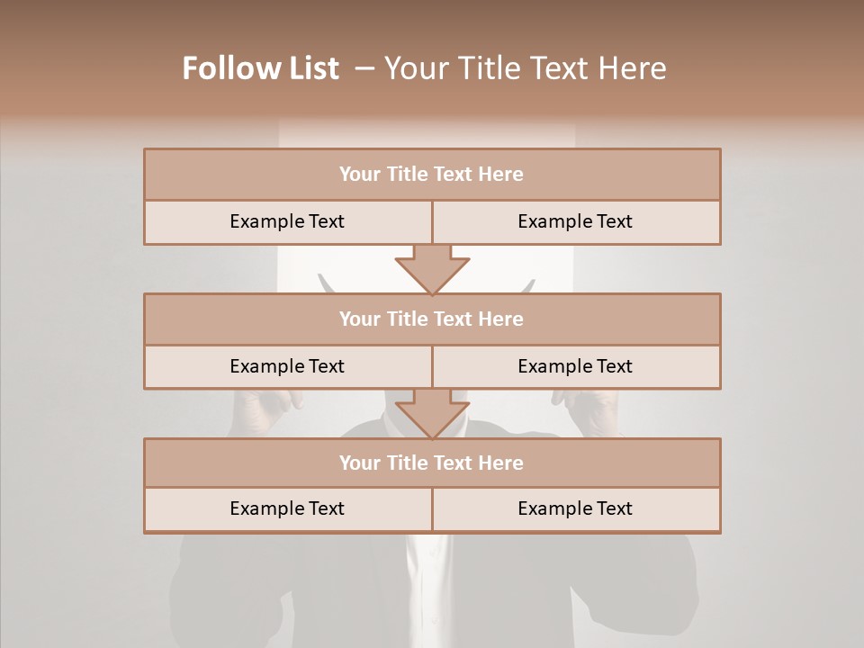 Successful Boss Success PowerPoint Template