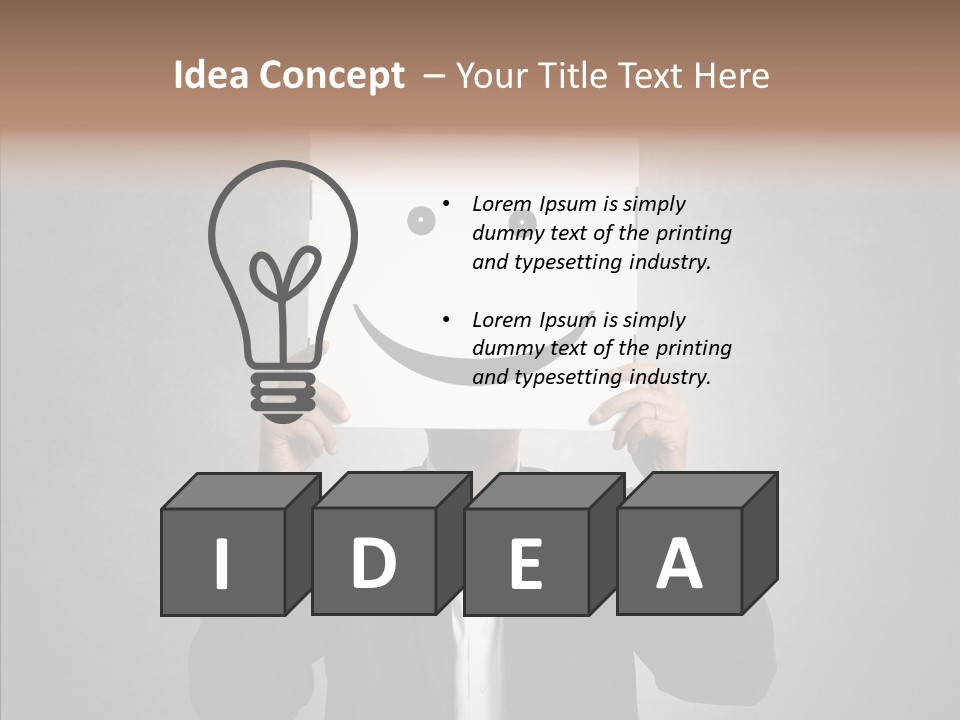 Successful Boss Success PowerPoint Template