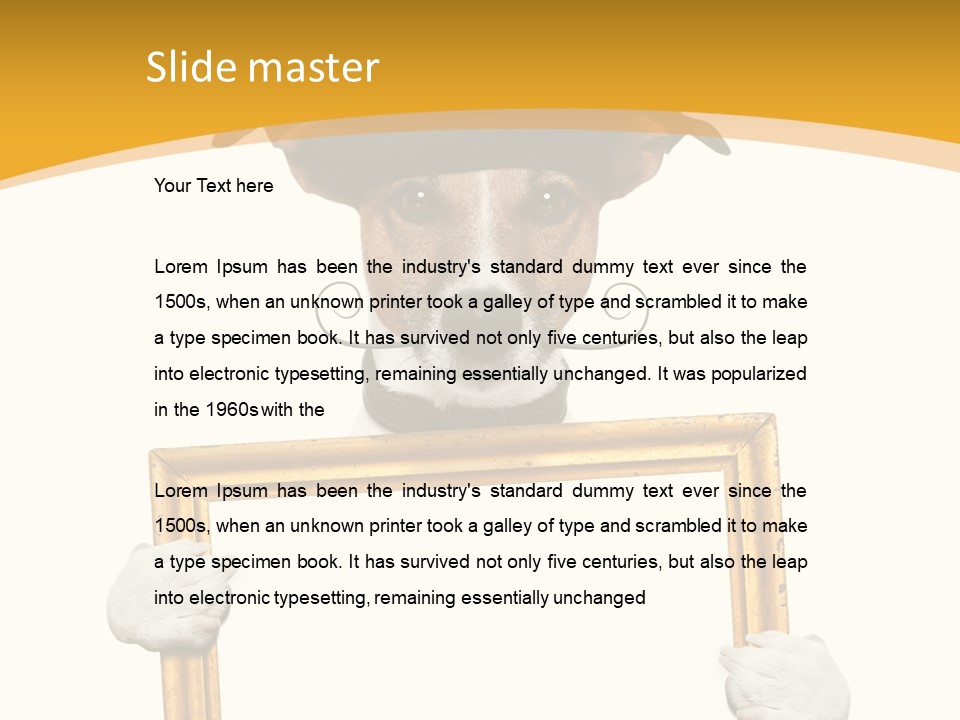 Creative Wood Old PowerPoint Template