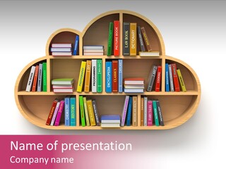 Education School Database PowerPoint Template