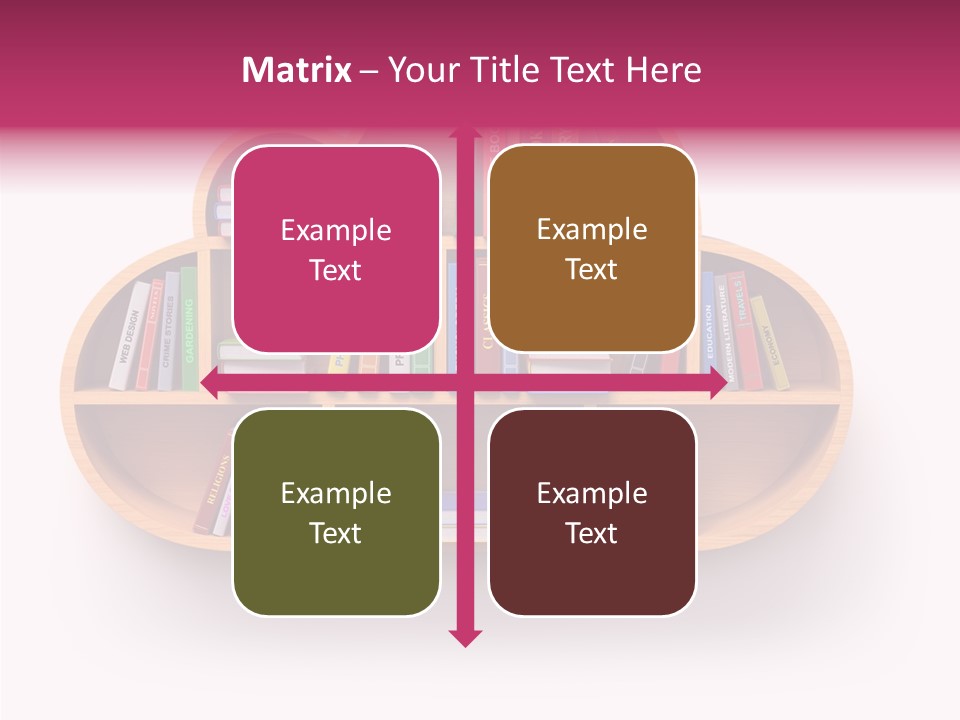 Education School Database PowerPoint Template