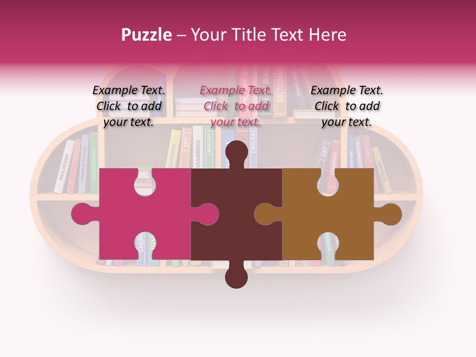 Education School Database PowerPoint Template