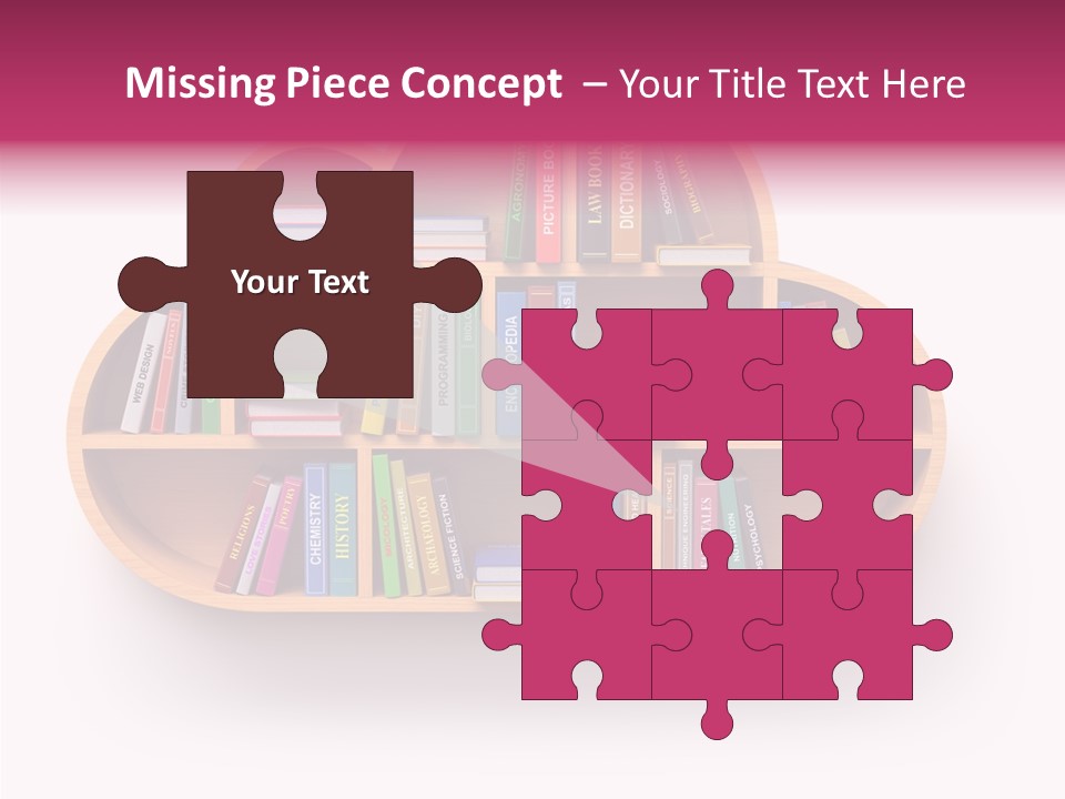 Education School Database PowerPoint Template