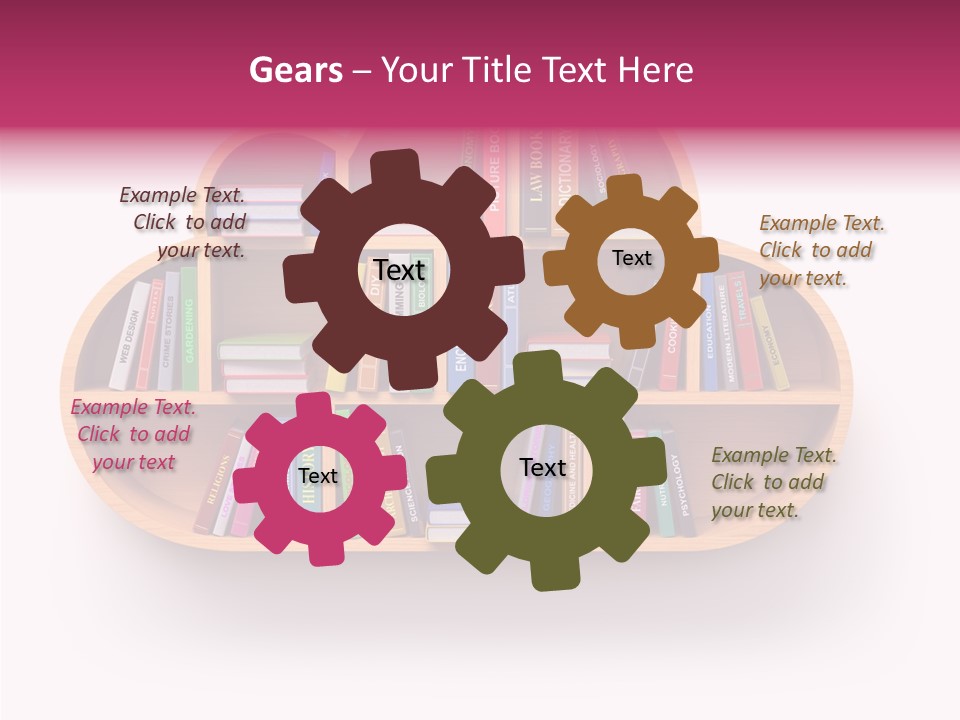 Education School Database PowerPoint Template