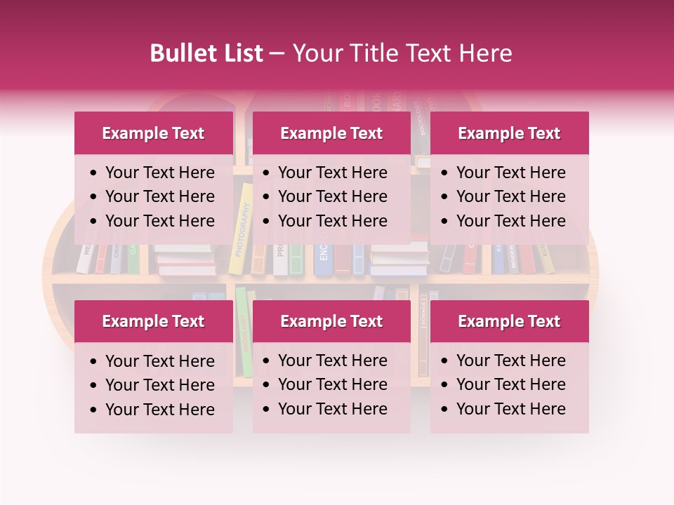 Education School Database PowerPoint Template