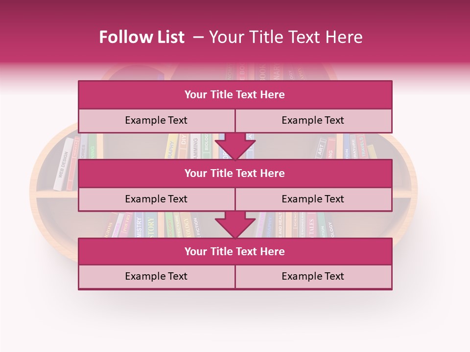 Education School Database PowerPoint Template