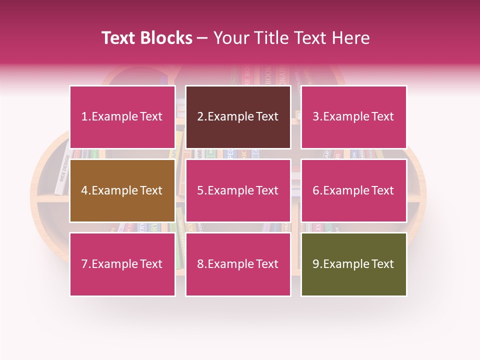 Education School Database PowerPoint Template