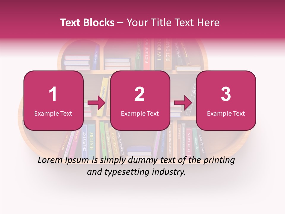 Education School Database PowerPoint Template