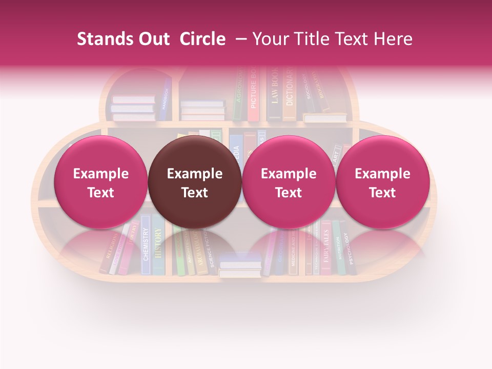 Education School Database PowerPoint Template