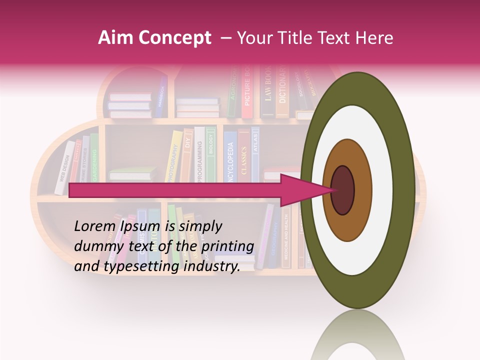 Education School Database PowerPoint Template