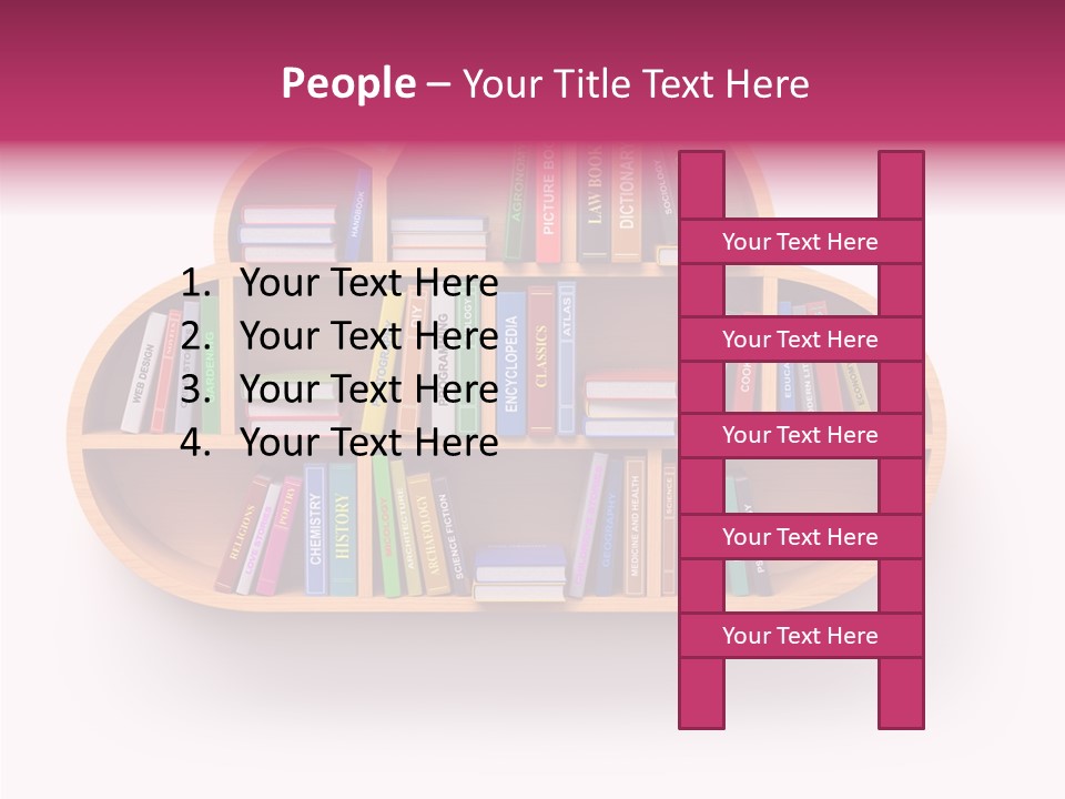 Education School Database PowerPoint Template