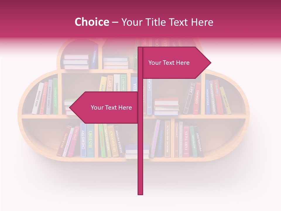 Education School Database PowerPoint Template