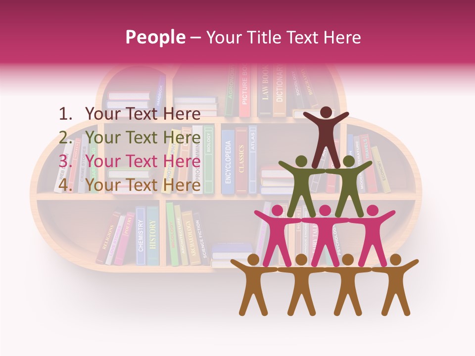 Education School Database PowerPoint Template