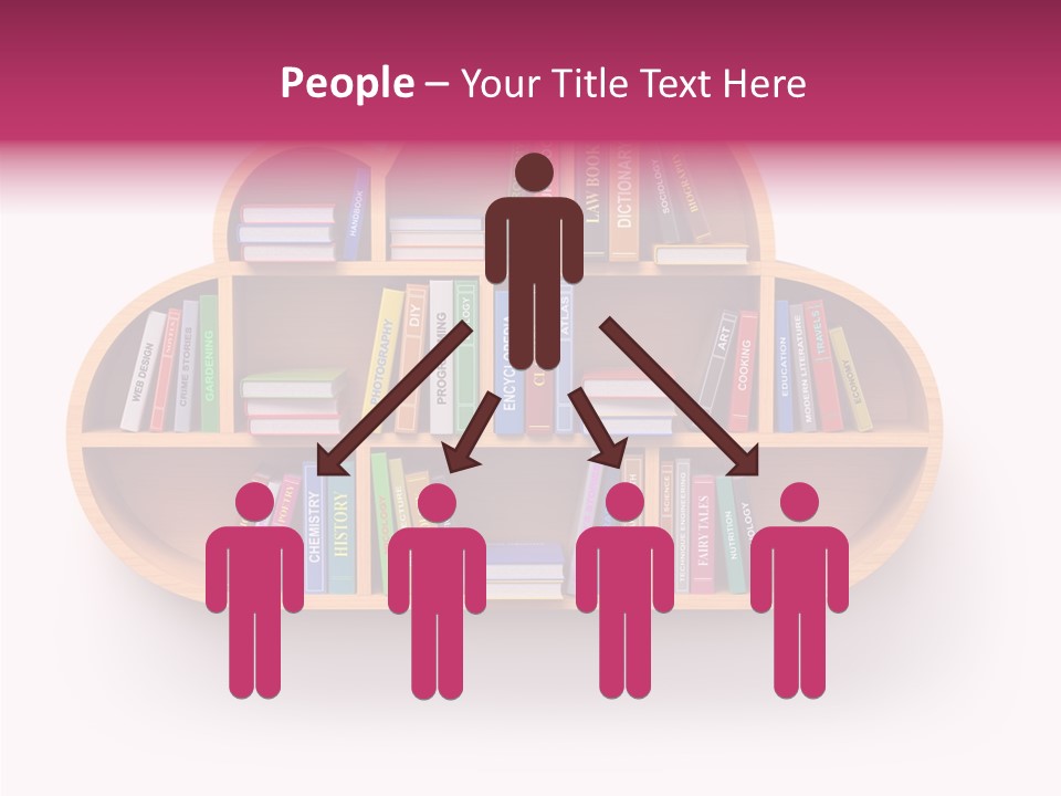 Education School Database PowerPoint Template