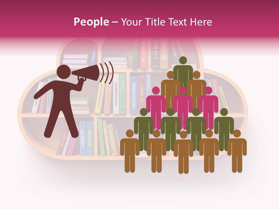 Education School Database PowerPoint Template