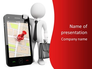 Concept Route System PowerPoint Template