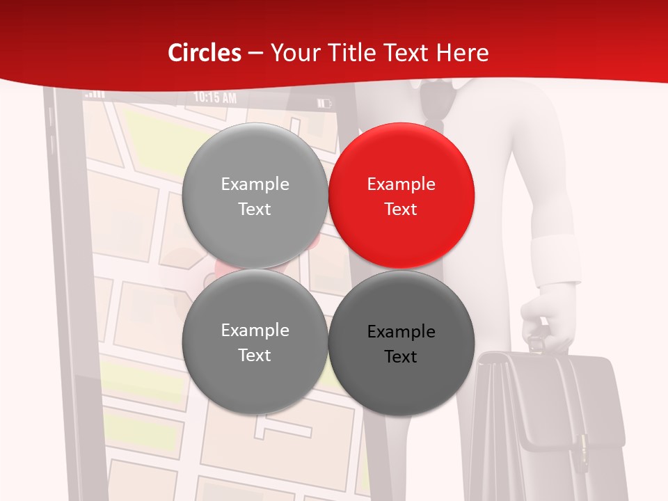 Concept Route System PowerPoint Template