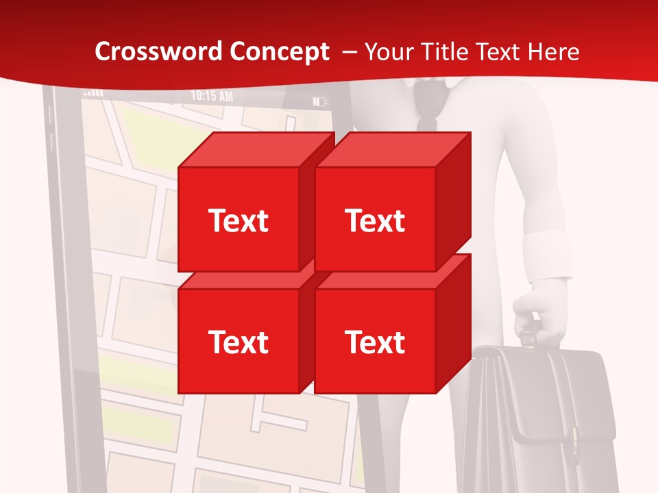 Concept Route System PowerPoint Template