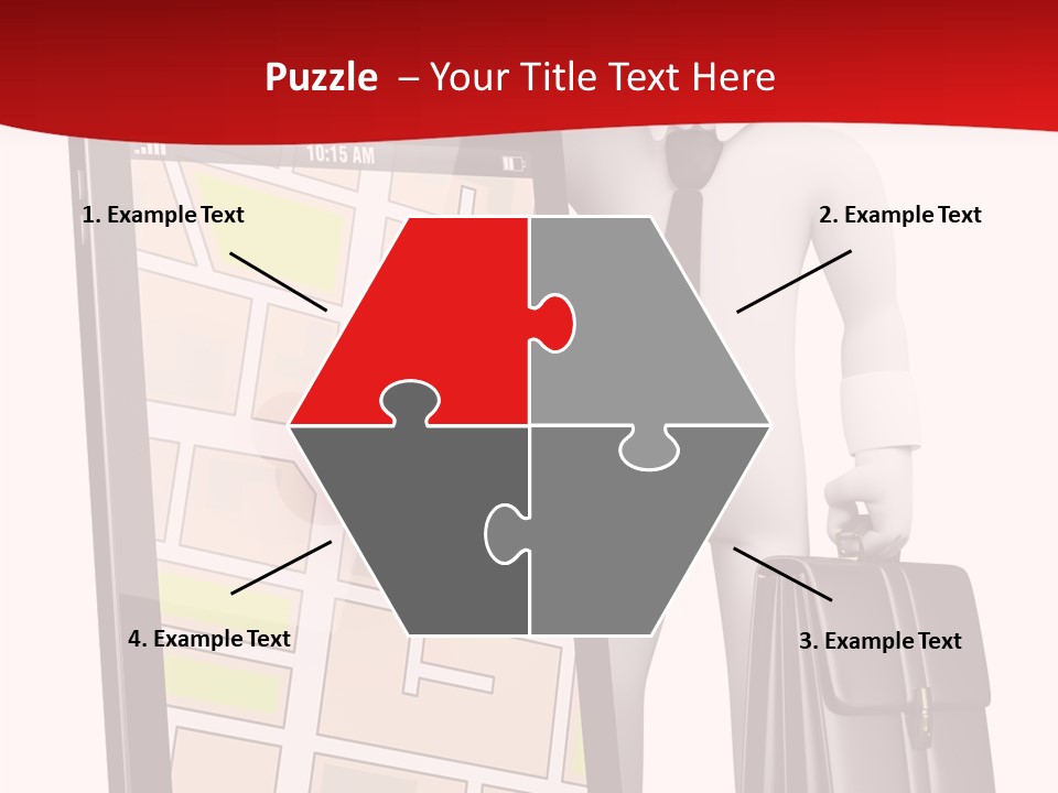 Concept Route System PowerPoint Template
