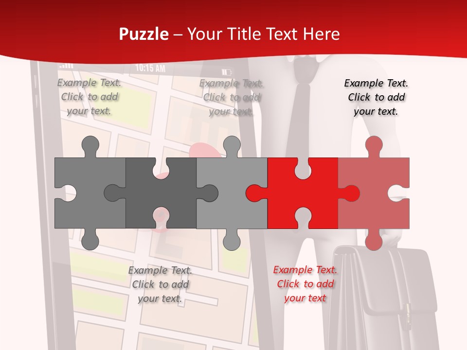 Concept Route System PowerPoint Template