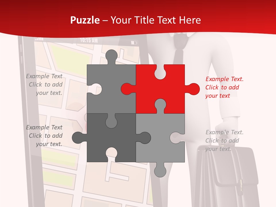 Concept Route System PowerPoint Template