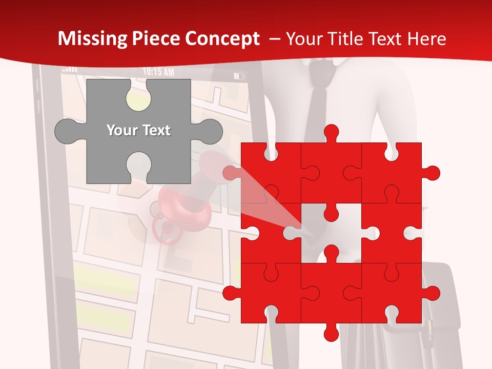 Concept Route System PowerPoint Template