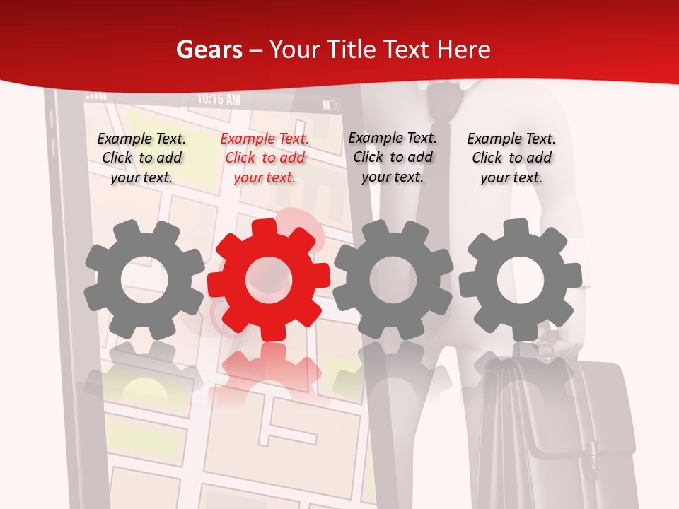 Concept Route System PowerPoint Template