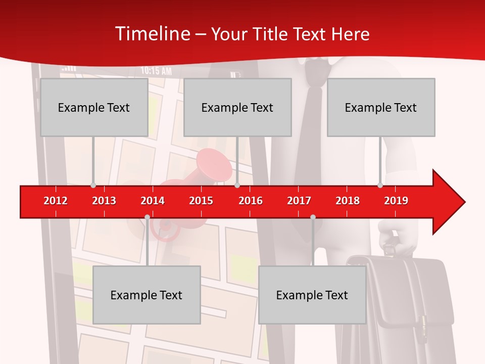 Concept Route System PowerPoint Template