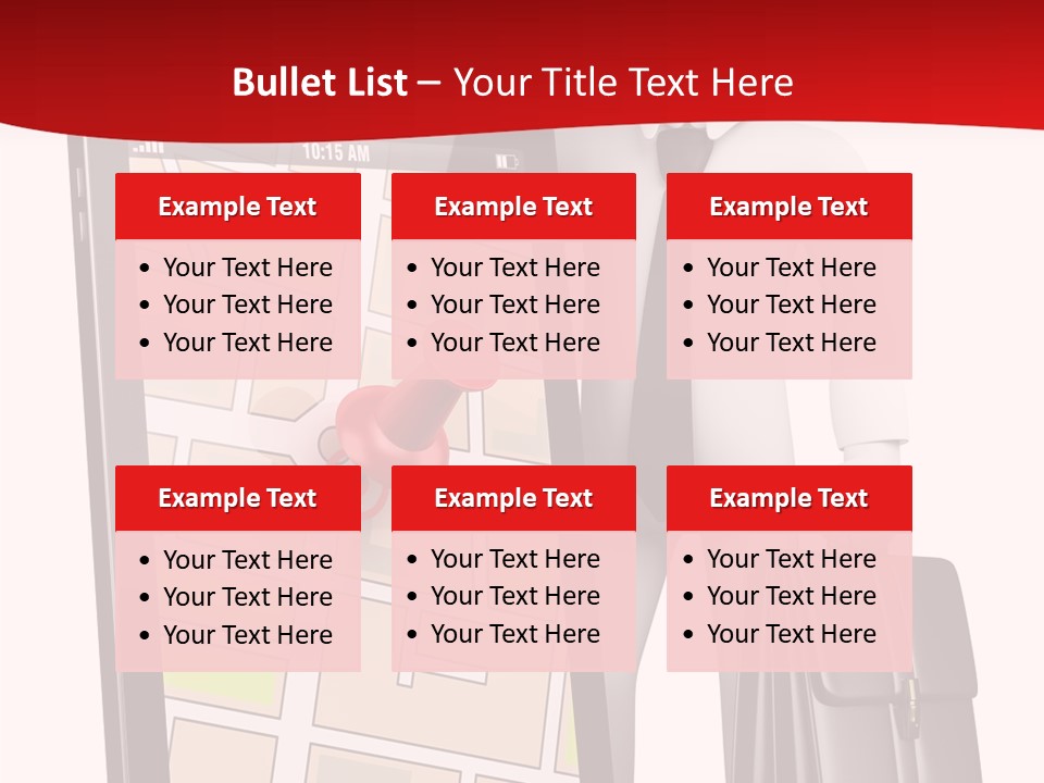 Concept Route System PowerPoint Template