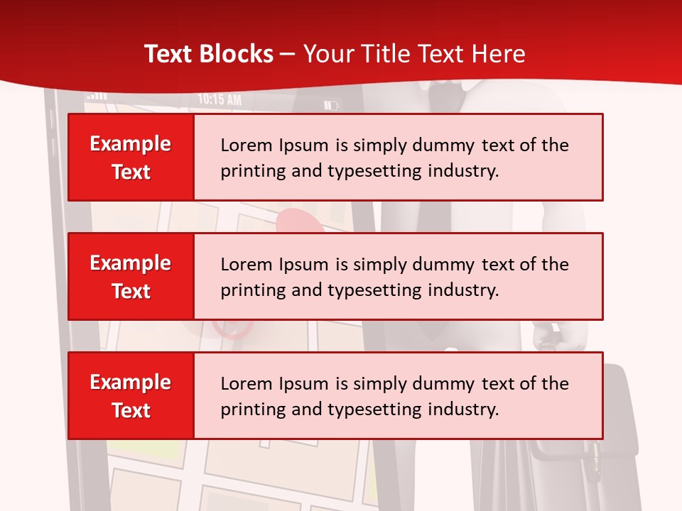 Concept Route System PowerPoint Template
