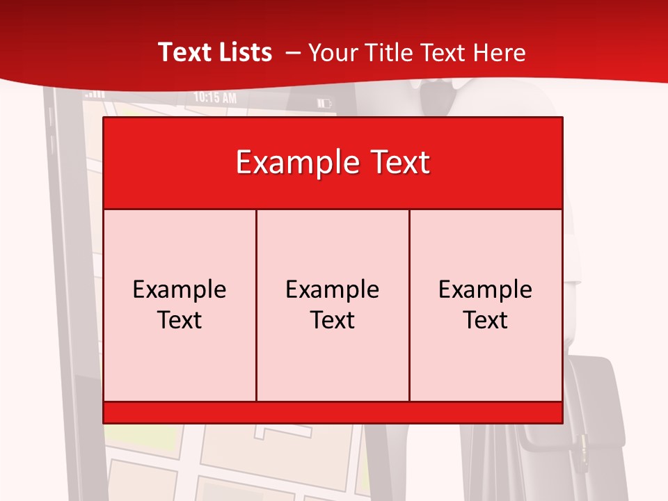 Concept Route System PowerPoint Template
