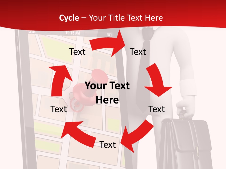 Concept Route System PowerPoint Template