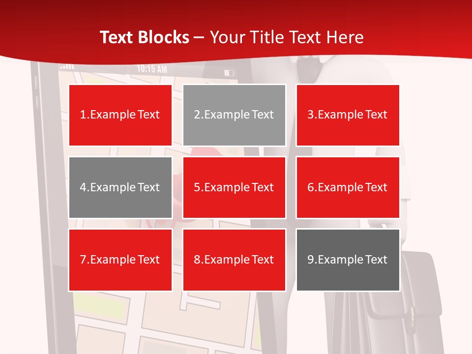 Concept Route System PowerPoint Template