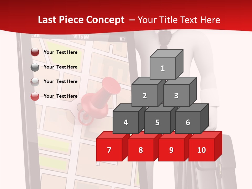 Concept Route System PowerPoint Template