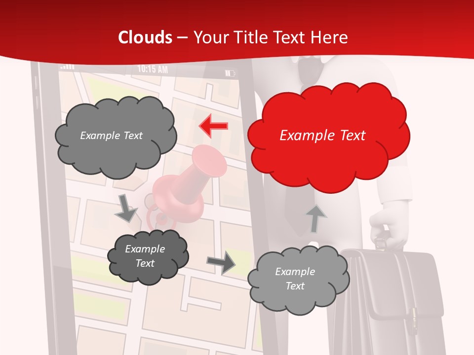 Concept Route System PowerPoint Template