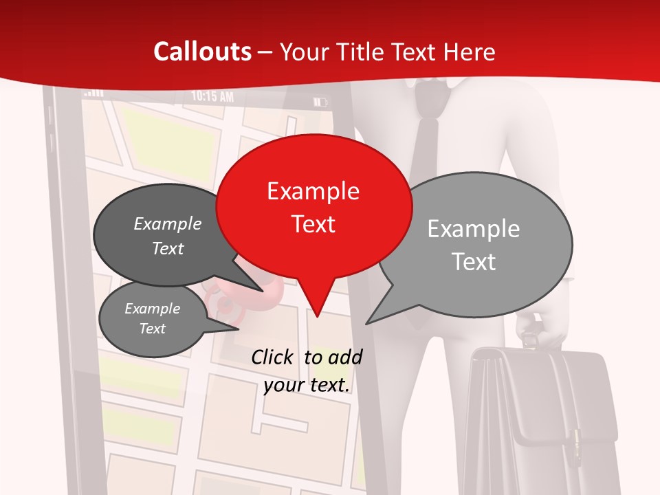 Concept Route System PowerPoint Template