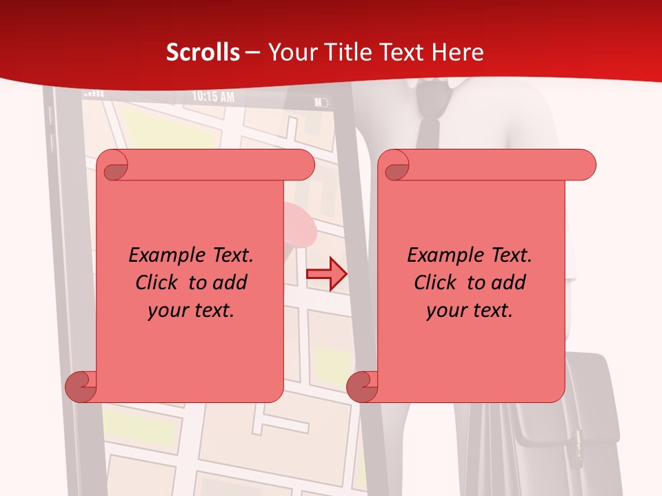Concept Route System PowerPoint Template